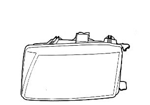VAN WEZEL 4913961v -  Основная фара
